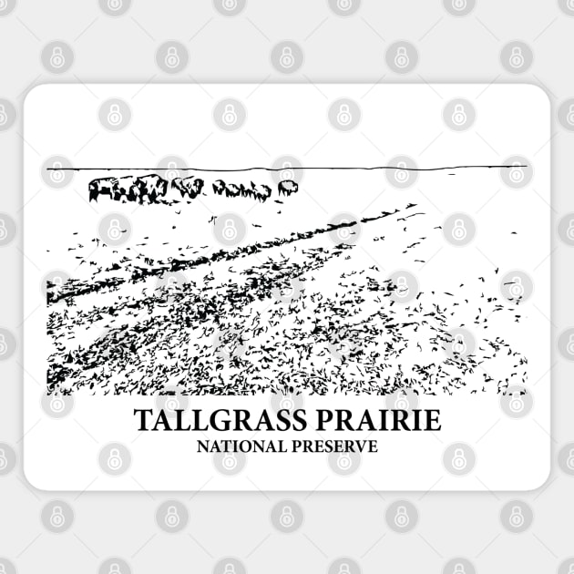 Tallgrass Prairie National Preserve Magnet by Lakeric